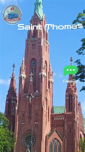 Stunning Hidden Gem in Poland! 🇵🇱 St. Thomas Church in Sosnowiec #shorts