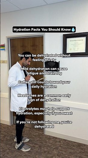 You Could Be Dehydrated Without Realizing It