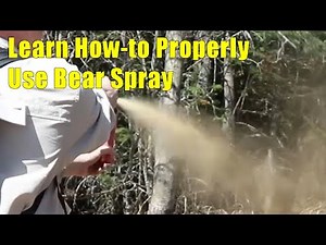 Learn How-to Properly Use Bear Spray