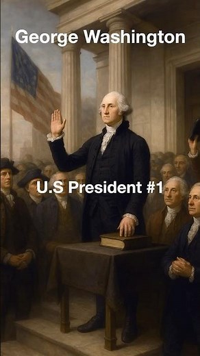 #1 George Washington - The First American President #history #historyfacts #facts