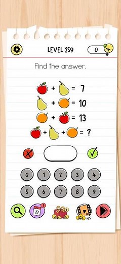 Brain Test All Star - Level 259