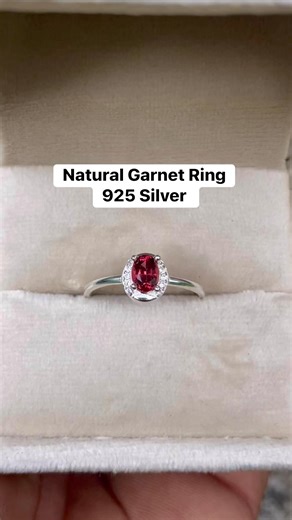 Garnet Ring SP Gems | SP Gems