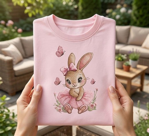 Cute Bunny Tutu Embroidered Sweatshirt, Easter Bunny Girl Hoodie, Spring Baby Bunny T-shirt, Pastel Bunny Apparel, Toddler Easter Gift Shirt - Etsy