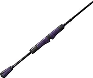 Lew's Team Lew's Pro Ti Speed Stick Spinning Fishing Rod, LFS-X5 Graphite Blank with Titanium Guides, Winn Dri-Tac Split Grip Handle