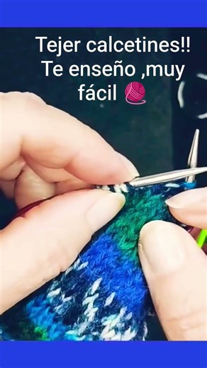 "Tejido para principiantes!!#knitting #tejido#tejedoras #hechopormi #palillos