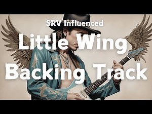 Stevie Ray Vaughan Style 'Little Wing' Backing Track | SRV Jam
