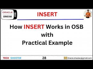 SOA-28 How to Use INSERT Action in Oracle Service Bus | NSERT Action in OSB with Practical Example