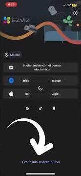 ¿CÓMO CREAR CUENTA DE EZVIZ?