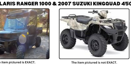 Adams County Sheriff’s Office investigating ATV theft