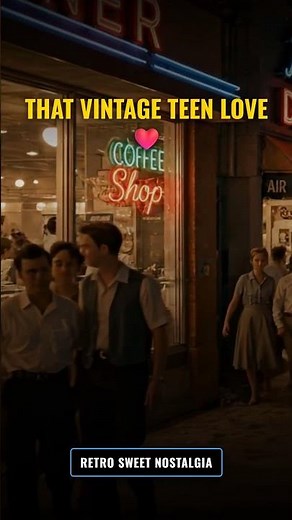 THAT VINTAGE TEEN LOVE ❤️ Take Me Back to 1959! 🎶 #shorts #retro #viral