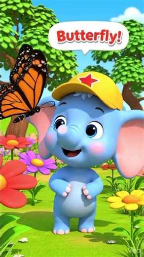 Elly and the Butterfly 🦋 | Cute Kids Story | Little Bal Geet