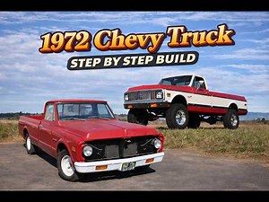 1972 Chevy truck restoration Step by step build of Super Cheyenne 4x4 with LSA engine by MetalWorks