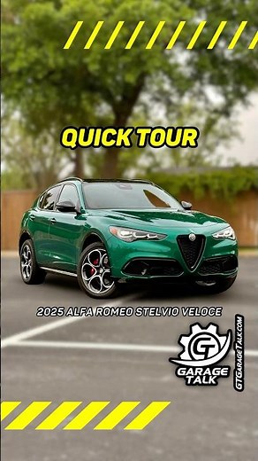 Quick Tour // 2025 Alfa Romeo Stelvio Veloce