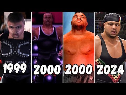 Entrance Evolution of D'Lo Brown - 1999 -2015 - WWE X WWF Games