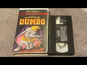 Opening to Dumbo 2001 VHS