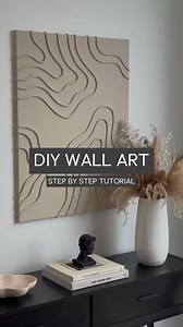 166K views · 1.5K reactions | Trendy wall art without the price tag ✨ This diy is quick, budget-friendly, and makes a big statement.  Would you try this on your walls? Follow for more ideas! | Home Designing | Facebook