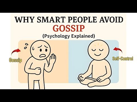 Why the Smartest People Avoid Gossip (Psychology Explained)