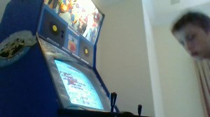 Punch-out Doom Running on a Win 98 Street Fighter video