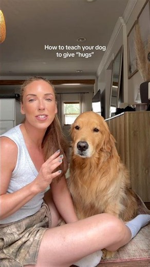 How I Taught My Dog to Give Hugs