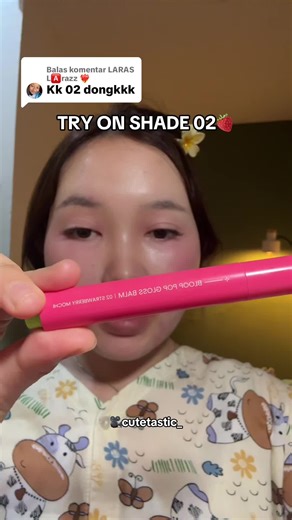 Scora Tinted Lip Balm Try-On: Shade 02 Review