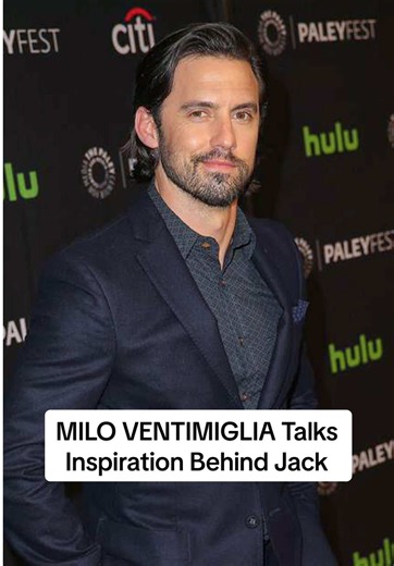 Just TRY watching this without welling up. 🥹 #MiloVentimiglia gets emotional talking about his real life-life inspiration playing #JackPearson on #ThisIsUs.