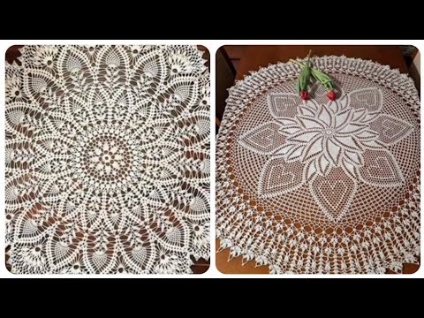120 Amazing Round Crochet fillet Table runner Pattern ideas #crochet #diy #decoration