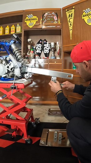 Yamaha Yz 85 restyling 💫 assembly pt2 #perte #fypシ #924off #yamahayz85💙