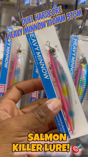 🔥 Duel Hardcore Heavy Minnow 110mm 37g – The Ultimate Salmon Killer lure ! 🎣 #DuelHardcoreHeavyMinnow #salmonlure #keralafishing #fishingreels #tackletips #LureLife | Tackle Tips