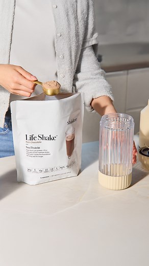 Shaklee on Instagram: "The NEW Life Shake, reformulated to support key biomarkers of longevity, like metabolic, gut, and cardiovascular health. 💪⁣ ⁣ This clinically proven shake delivers 20g of high-quality protein with added leucine to help build lean muscle, boost metabolism, and support your body’s natural GLP-1 response. With a powerful blend of 25 essential vitamins and minerals, fiber, prebiotics, and ALA (an omega-3 fatty acid), it's your all-in-one drink for whole body health."