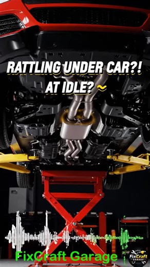 Rattling Noise Under Car at Idle Fix This Before It Costs $1200! 🚗🔧 #Shorts #carhacks #automobile