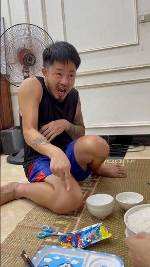 Foolish husband wants to eat rice mixed with spicy toothpicks and the ending