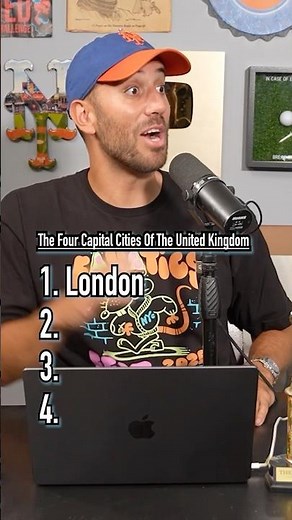 Name The Four Captial Cities Of The United Kingdom! Can You? #shorts #geography #uk #england #cities