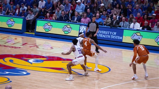 Marko got moves though 😮‍💨 | Kansas Men's Basketball