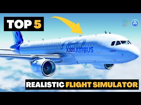 TOP 5 HIGH GRAPHICS FLIGHT SIMULATOR GAMES FOR ANDROID & IOS 2023 | REALISTIC FLIGHT SIMULATOR