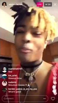 XXXTENTACION GOES AT ROB STONE ON INSTAGRAM LIVE AGAIN FOR JUMPING SKI MASK🤦‍♂️🤔