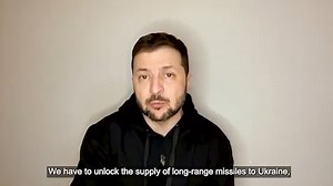 Zelensky: We need missiles and fighter jets after tanks