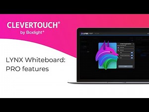 LYNX Whiteboard: PRO Features: AI Builder and recognition pens