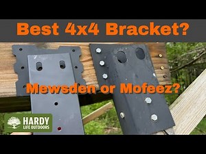 E60: Best Angle Brackets for tree stands, hunting blinds, tree house - Mofeez Mewsden