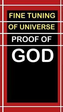 “The Fine-Tuned Universe: Proof of a Creator?”
