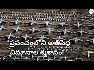 The Worlds largest military Aircraft storage facility on earth