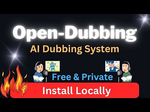 Open Dubbing - Install AI Dubbing System Locally