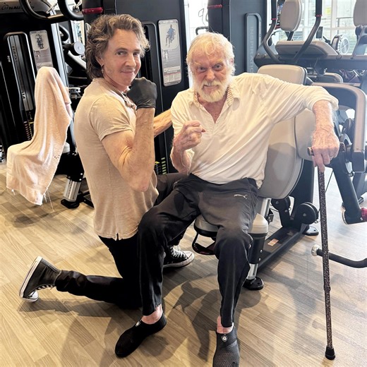 Rick Springfield Ran Into Dick Van Dyke, 99, at the Gym and Was Impressed By His Routine
