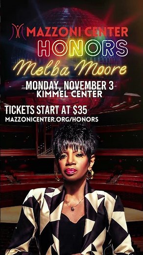 Lisa Fischer joins us to honor the Disco Queen Melba Moore at Mazzoni Center Honors