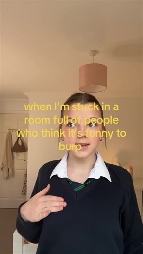 Dealing with Awkward Moments of Burping