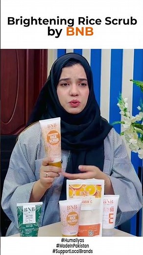 Body N Body Rice Scrub | BNB whitening rice scrub review | BNB Products Review