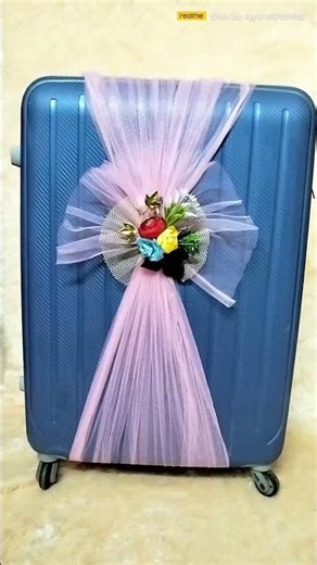 ready to use net bands / trolley bag packing #shorts