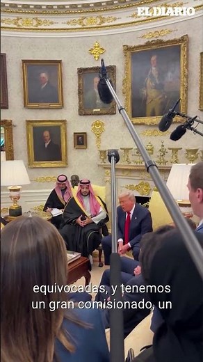 Trump critica a reportera que cuestionó a MBS por Khashoggi / El Diario