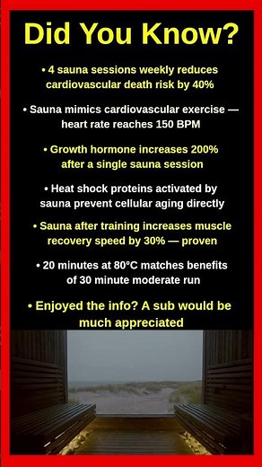 What Science Just Proved About Saunas Will Shock You 🧖🔬