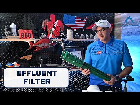 Septic Tank Effluent Filter Cleaning - lid risers are very helpful