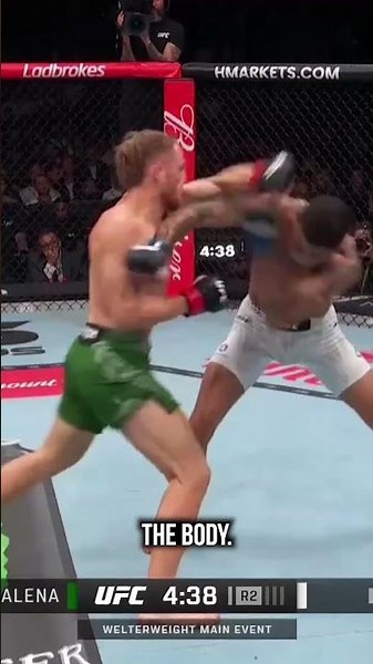 KO: Carlos Prates vs Jack Della Maddalena (UFC PERTH) HIGHLIGHTS